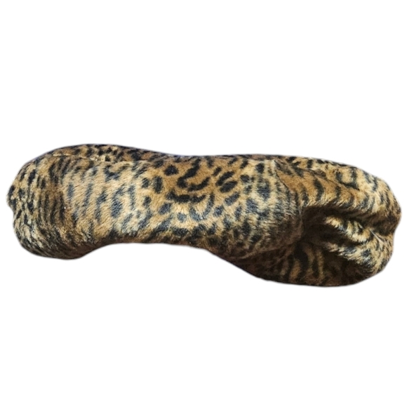 NEW 90s Original Custom Vintage Leopard Print Handle Bag and Thick Scarf - Picture 9 of 12